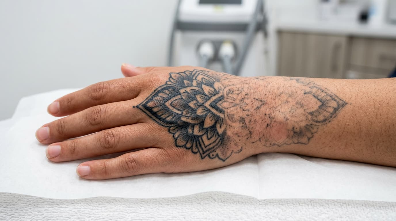 détatouage des mains au laser à lyon